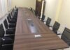 BOARDROOM TABLE AND CHAIRS