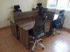 four way and chairs